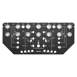 Product image of Cabinet Shelf Pin and Hinge Drilling Jig, Aluminum Alloy