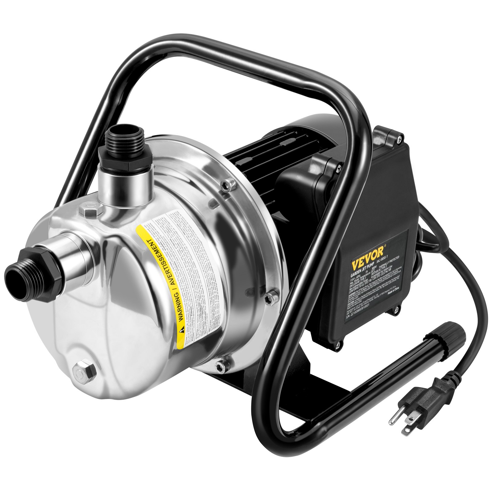 Main product image of Portable Shallow Well Jet Pump, 1.5HP, 1200 GPH, 164 Ft Head
