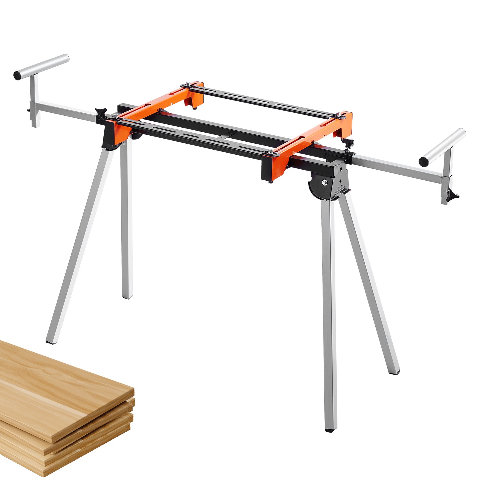 Main product image of Collapsible Steel Miter Saw Stand, 300 lbs Capacity