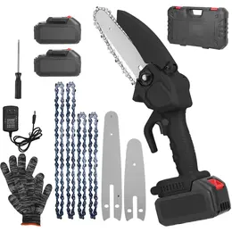Product image of Cordless Handheld Electric Mini Chainsaw