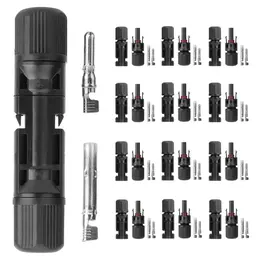 Product image of 10 Pairs Solar Panel Connectors, Male/Female, IP67 Waterproof