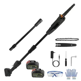 Product image of 6in Cordless Pole Saw, 7.4ft Extendable, 35ft/s Speed, with 2x 3.0Ah Batteries