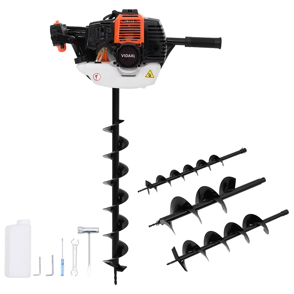 Main product image of Electric Earth Auger, Orange, for Ground Drilling Applications