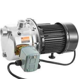 Product image of 3/4HP SUS304 Stainless Steel Shallow Well Jet Pump, 115V, 18.5 GPM, 131 FT Max Head