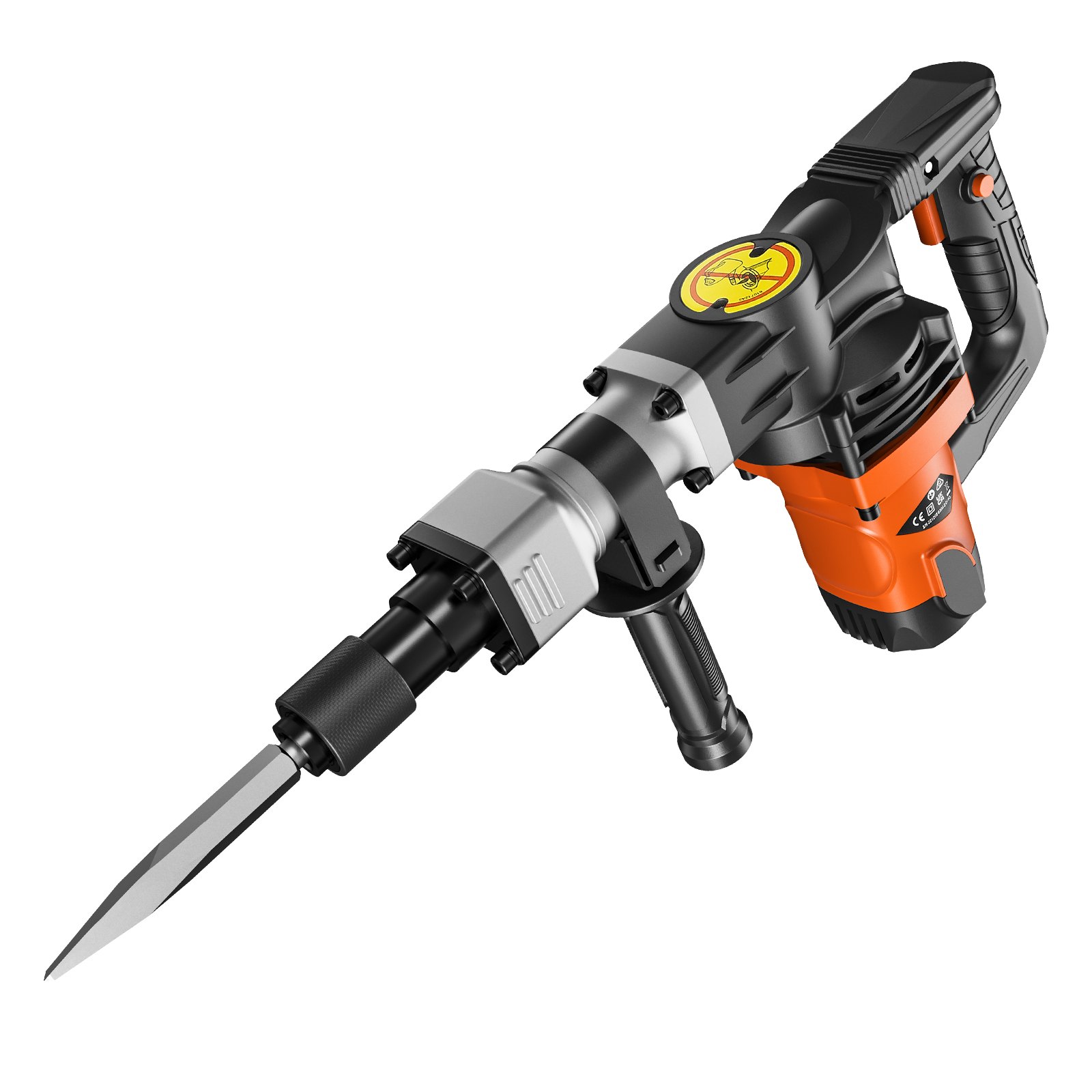 Main product image of 1400W Electric Demolition Hammer with 2 Chisel Bits