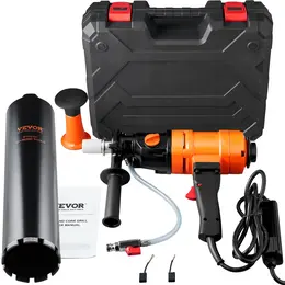 Product image of Handheld Wet Core Drill, 3-4in Diameter, 1500W, 2-Speed 1100-2400RPM, 1-1/4" Bit Thread