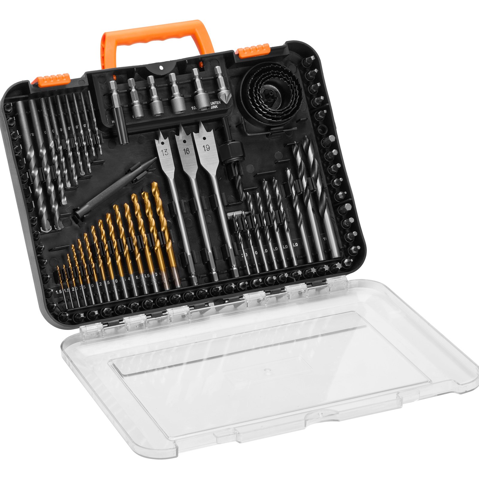 Main product image of 100-Piece Drill and Screwdriver Bit Set with Carrying Case