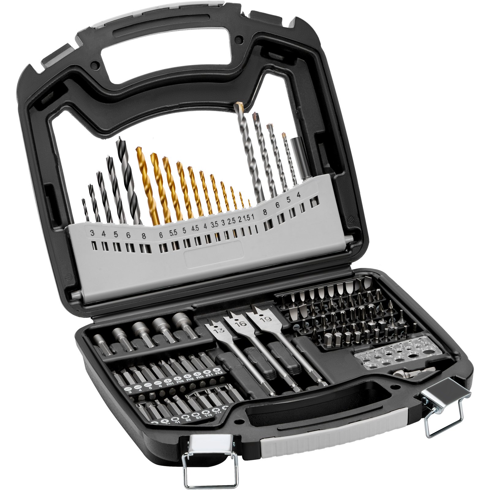 Main product image of 101-Piece Drill Bit and Screwdriver Bit Set with Carrying Case