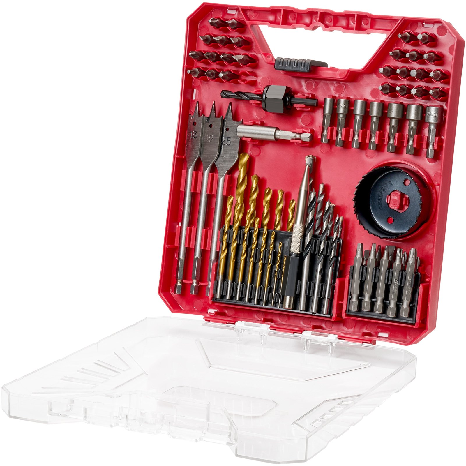 Main product image of 70 Piece Drill and Screwdriver Bit Set, with Case