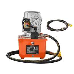 Product image of Electric Hydraulic Pump, 10000 PSI, 750W 110V, 8L, Single Acting Manual Valve