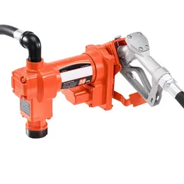 Product image of Fuel Transfer Pump, 12V DC, 20 GPM, Hose & Nozzle, Gasoline/Diesel