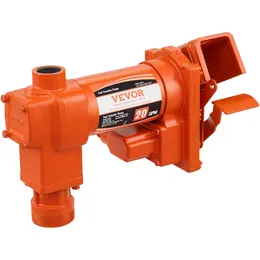 Product image of Fuel Transfer Pump, 12V DC 20 GPM 1/4 HP, Cast Iron, with Fuel Collection Box