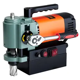 Product image of Low Profile Magnetic Drill Press, 1300W, 1.4 Inch Boring Diameter