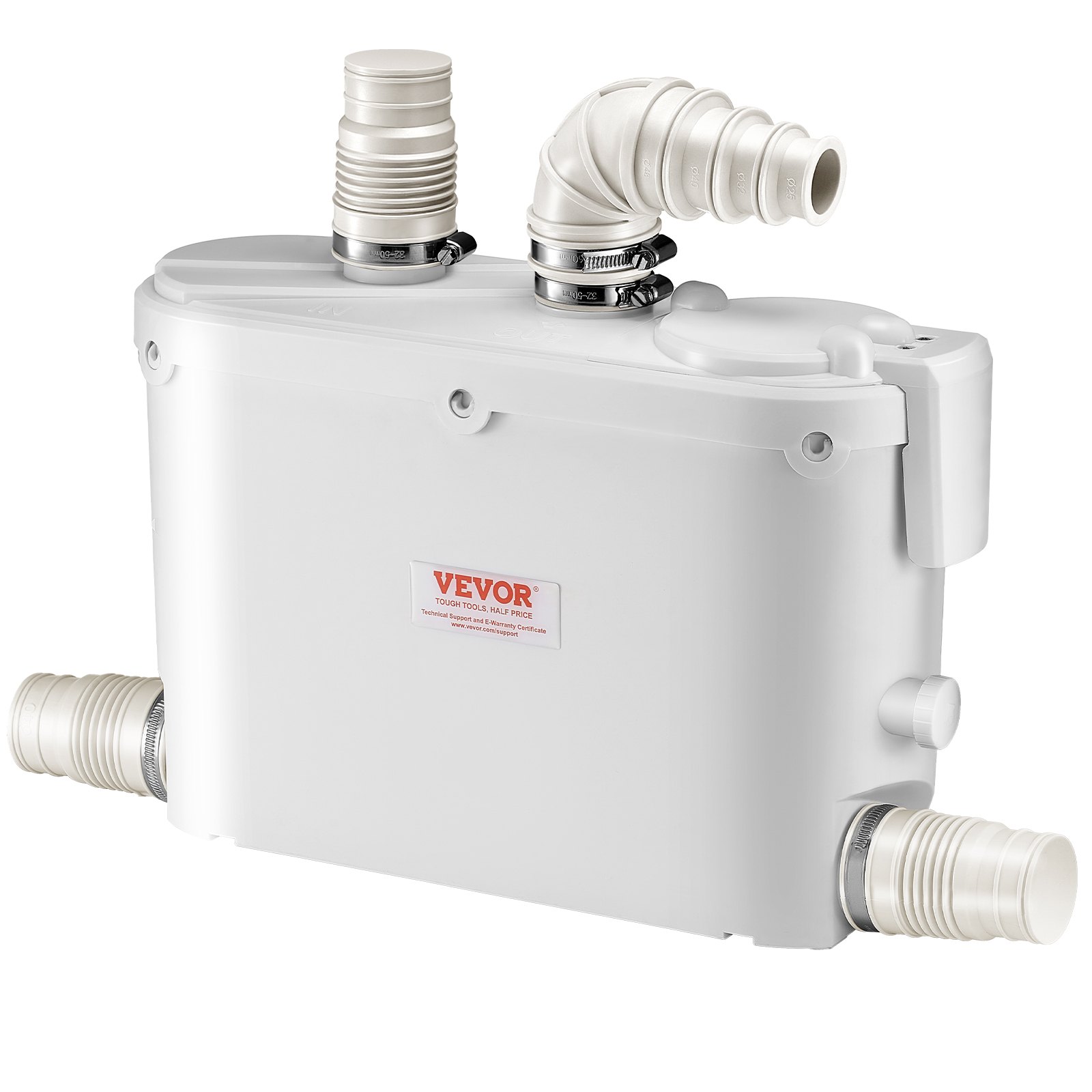 Main product image of Macerator Pump, 500W, 29 GPM Flow, 26 Ft Head, Kitchen/Basement