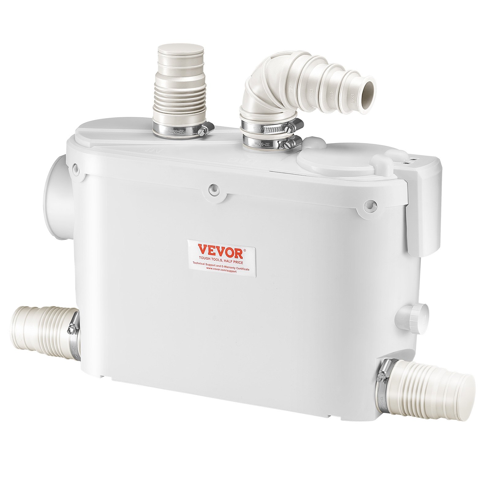 Main product image of Macerator Pump, 500W, 29 GPM, 26 Ft Head for Wall-Hung Toilet Sink