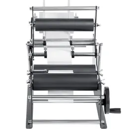 Product image of Manual Round Bottle Labeling Machine, 15-20 pcs/min, 0.78-4.72 Inch Diameter