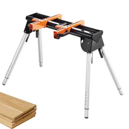 Product image of Miter Saw Stand, Steel, 330 lbs Capacity, 29.1-32.9 in. Adjustable Height