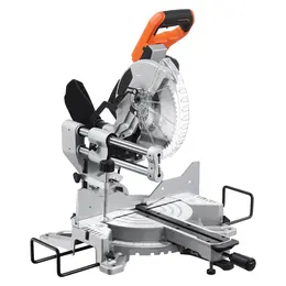 Product image of 10-Inch Sliding Compound Miter Saw, 15 Amp, Corded, Double Bevel, 60-Tooth Blade