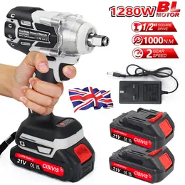 Product image of 1000 Nm Brushless Cordless Impact Wrench with Battery