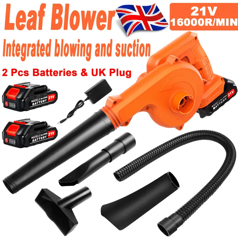 Main product image of 21V Cordless Leaf Blower/Vacuum, 20000rpm, 120MPH, for DCB206/DCB181/DCB200