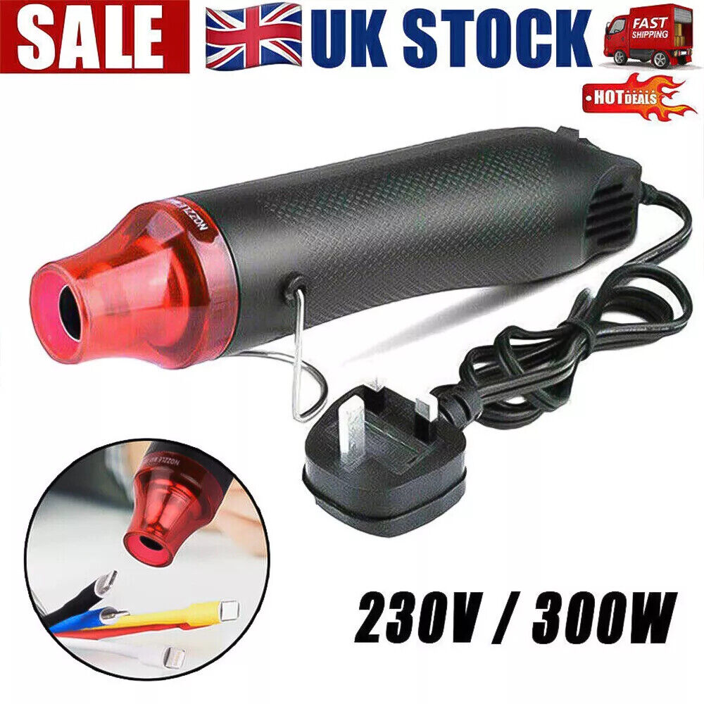 Main product image of 300W Compact Handheld Electric Heat Gun for Heating Applications
