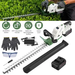 Product image of 20-inch 21V Cordless Hedge Trimmer, 0.6-inch Cut, Adjustable Handle