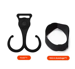 Product image of Plastic Double Hook for Electric Vehicle Charging Cables
