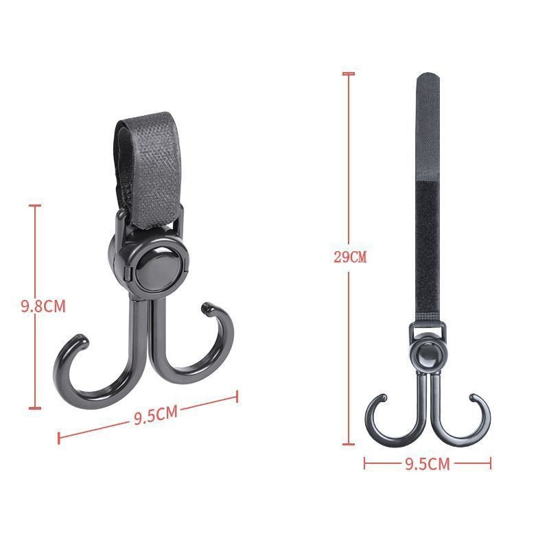 Main product image of Electric Vehicle Charging Cable Double Hook for Garage Wall Mounting