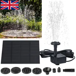Product image of Solar Panel Powered Fountain Pump for Ponds and Water Features