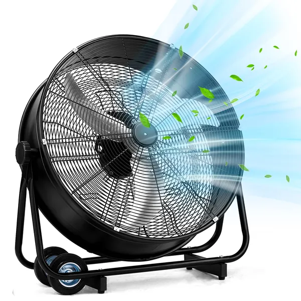 Main product image of Industrial Cooling Fan, Adjustable Tilt, 91.50 x 22.50 x 87.00 cm