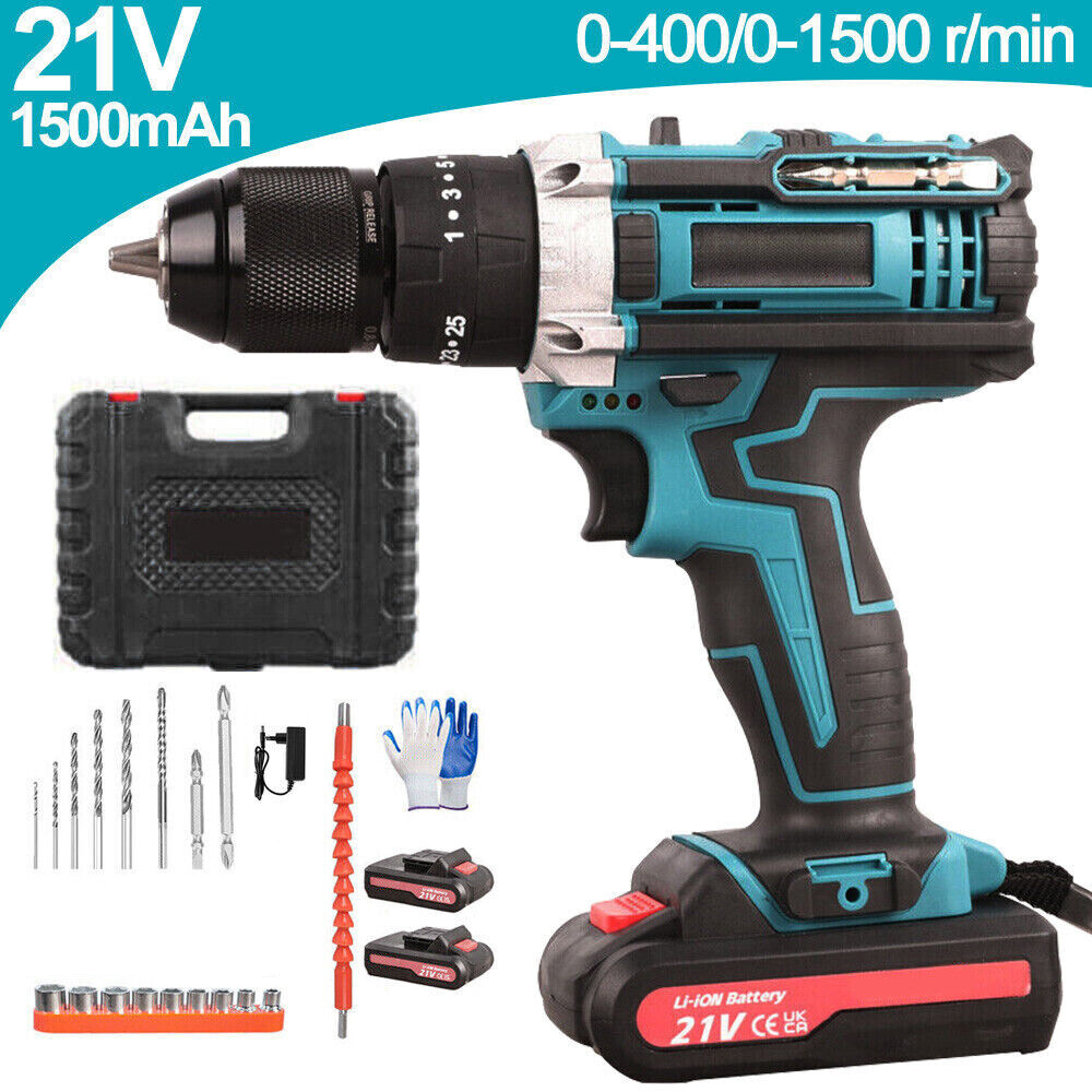 Main product image of 21V Brushless Cordless Impact Drill Driver Kit with 2 Batteries
