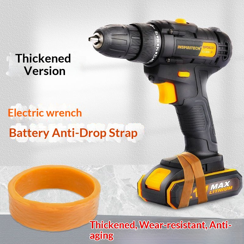 Main product image of Elastic Rubber Rings for Cordless Wrench Battery Securing