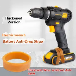 Product image of Elastic Rubber Rings for Cordless Wrench Battery Securing