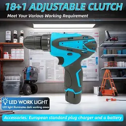 Product image of 12V Cordless Impact Drill Driver, 32 Nm Torque