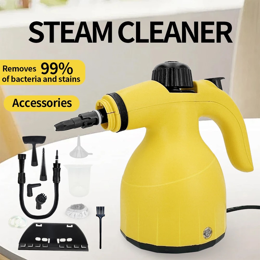 Main product image of 1000W Electric Portable Hand Held Steam Cleaner with Accessories