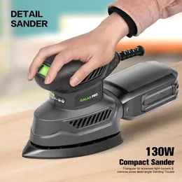 Product image of 130W Compact Detail Sander, 13000 RPM Triangular Sander