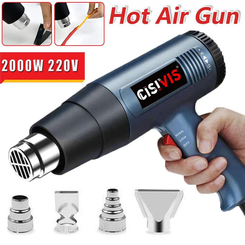 Main product image of 2KW Heat Gun with Variable Temperature Control for Paint Removal
