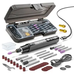 Product image of Cordless Electric Rotary Engraving Tool with LED Display