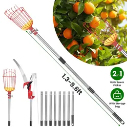 Product image of Extendable Pole Saw and Fruit Picker, Stainless Steel