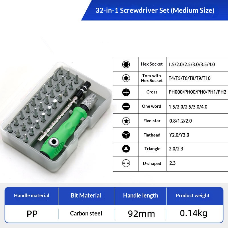 Main product image of 32-in-1 Precision Screwdriver Set for Small Electronics