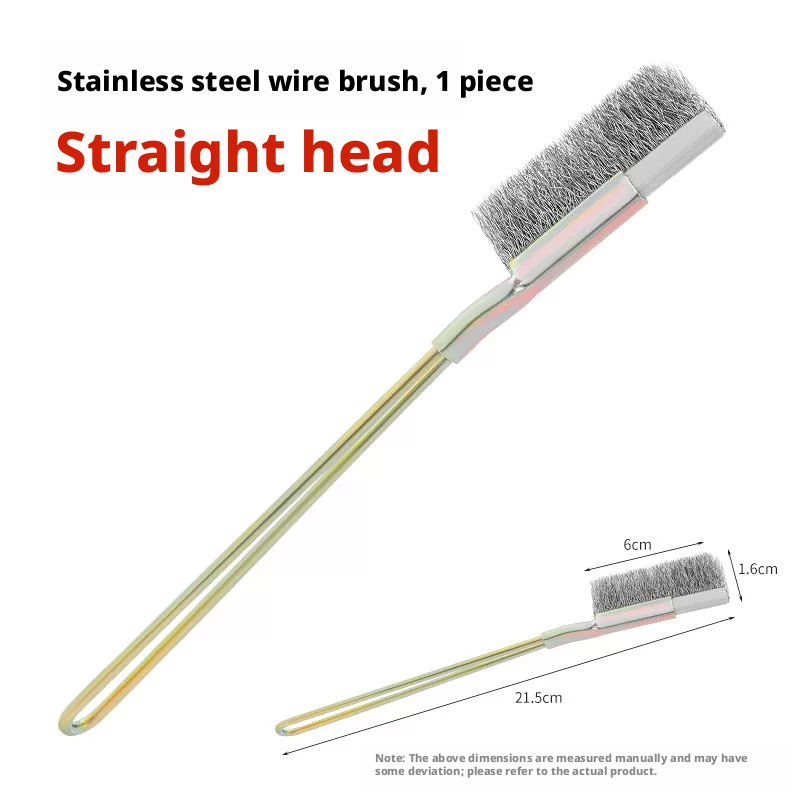 Main product image of Steel Wire Brush, Straight Head, Iron Handle