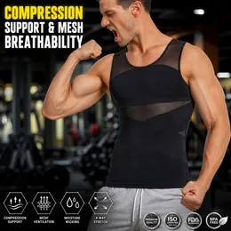 Product image of Men's Compression Tank Top, Mesh, Breathable, Quick-Dry