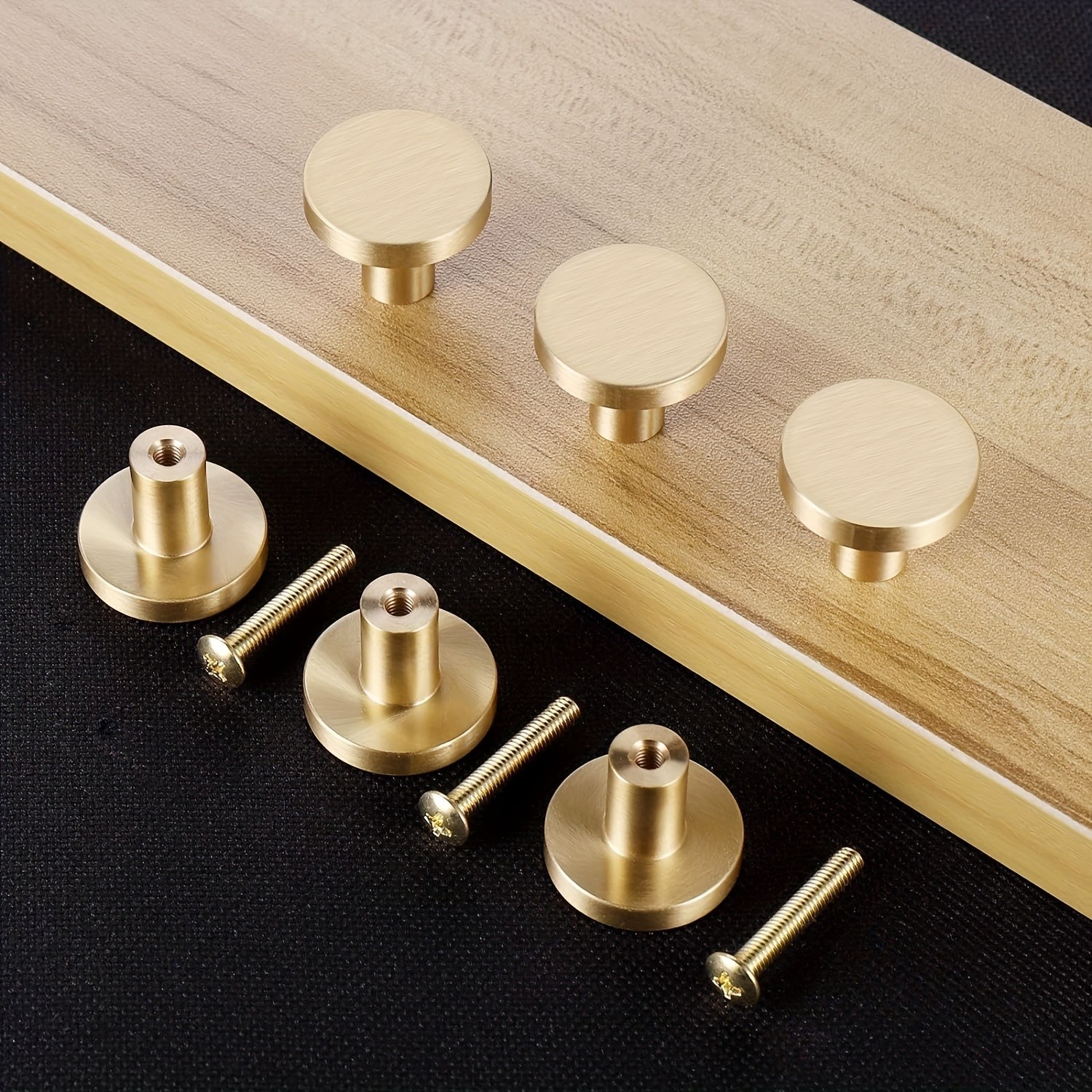 Main product image of 10-Pack Solid Knobs and Pulls for Cabinet, Drawer, and Furniture
