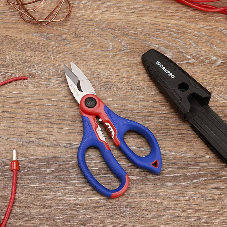 Main product image of Electrician's Wire Stripping Scissors Hand Tool