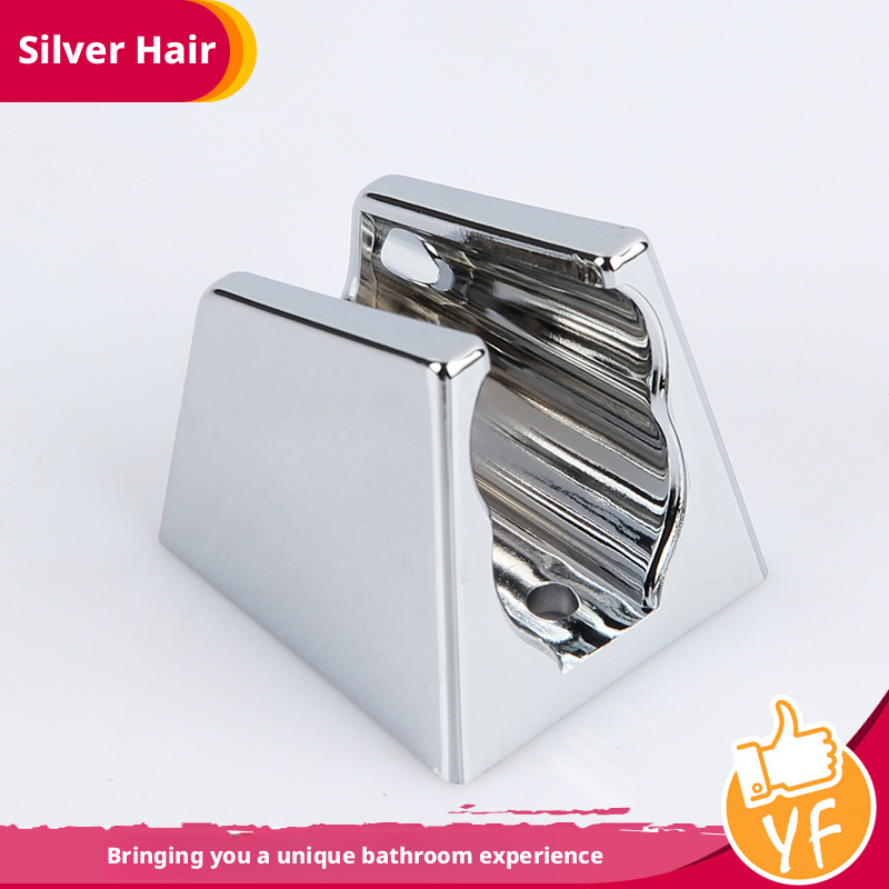 Main product image of Garden Sprinkler Base, Double-Hole, Silver ABS Plated