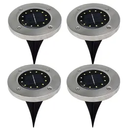 Product image of 12-LED Solar Powered In-Ground Landscape Light