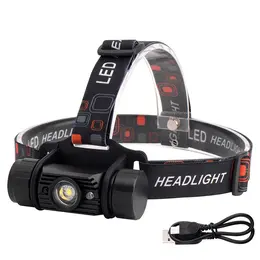 Product image of LED Induction Headlight, USB Rechargeable, Waterproof, Aluminum