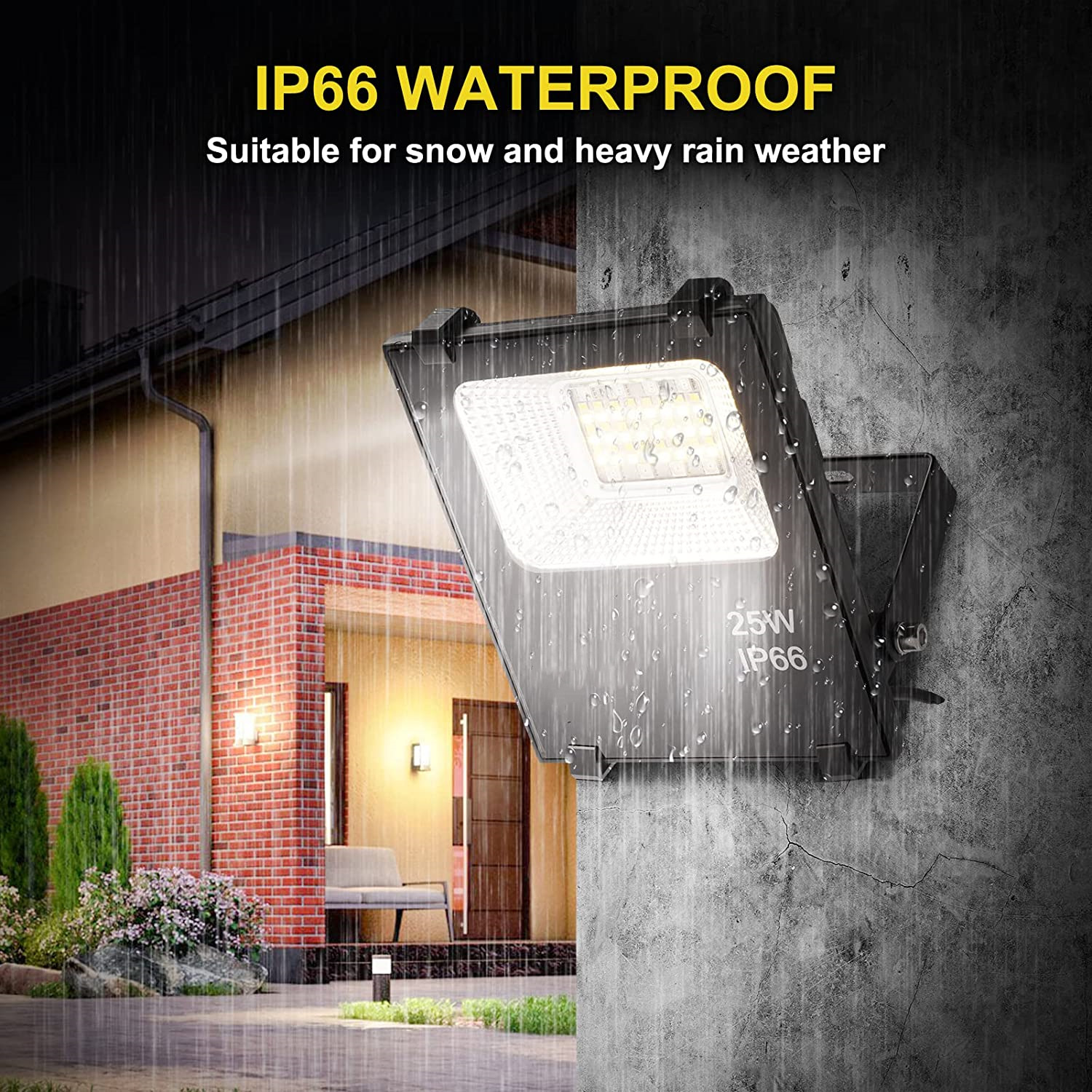 Main product image of IP66 Outdoor Smart Bluetooth RGBW Flood Light