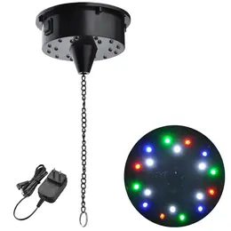 Product image of Mirror Ball Motor, 6 RPM, with RGBW LED Lighting