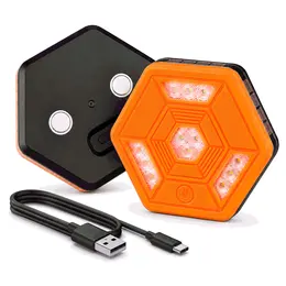 Product image of HB 330C Rechargeable LED Warning Light, Roadside Emergency Flare